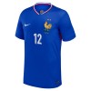 Camiseta de fútbol Francia Kolo Muani 12 Primera Equipación Euro 2024 - Hombre